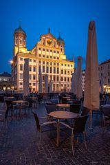 Stimmung am Rathaus Augsburg