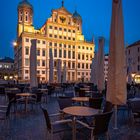 Stimmung am Rathaus Augsburg