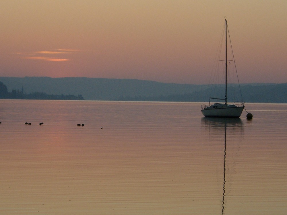 Stimmung am "Schwäbischen Meer"