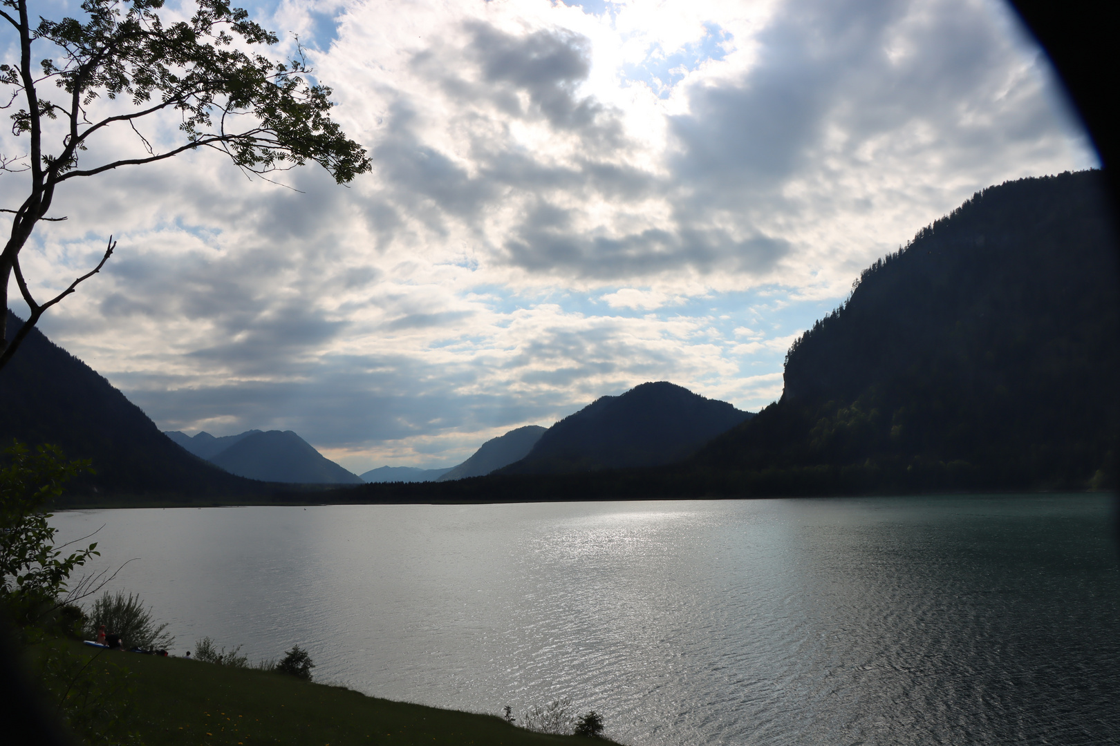 Stimmung am Sylvenstein - Stausee