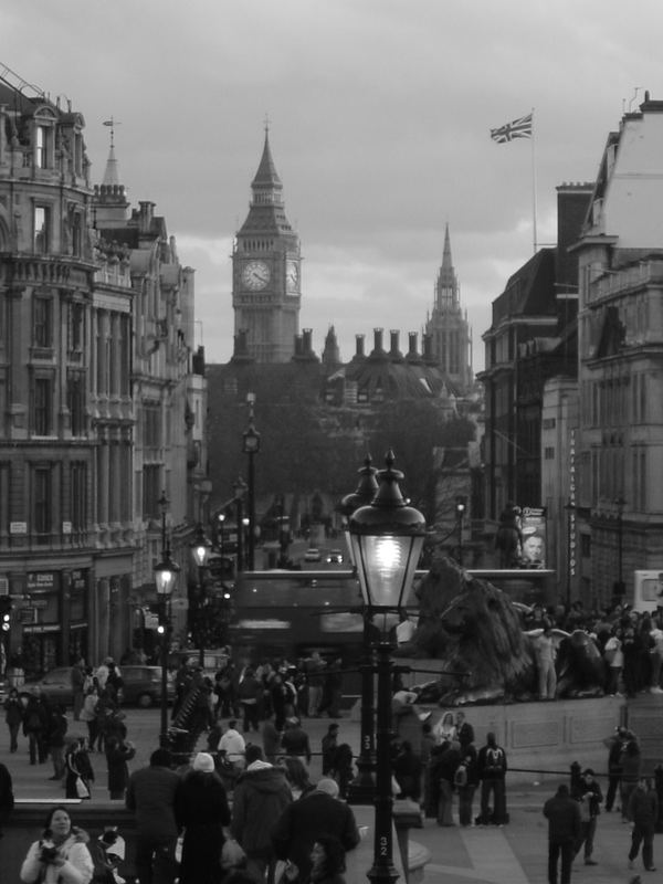 Stimmung am Trafalgar Square