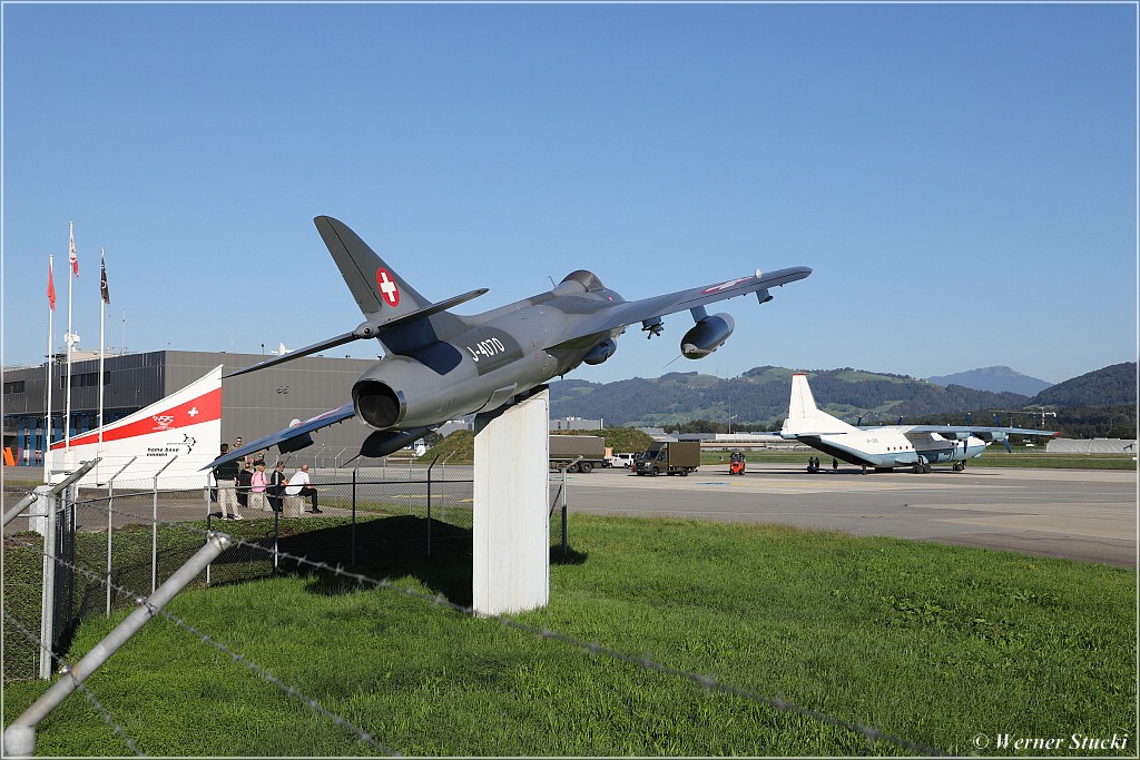 Stimmung auf dem Flugplatz Emmen