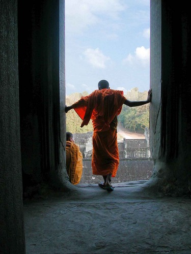 Stimmung in Angkor Wat