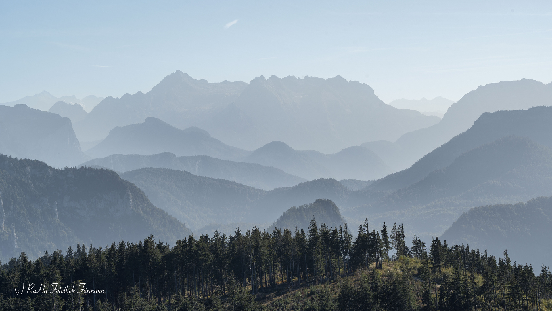 Stimmung in den Alpen