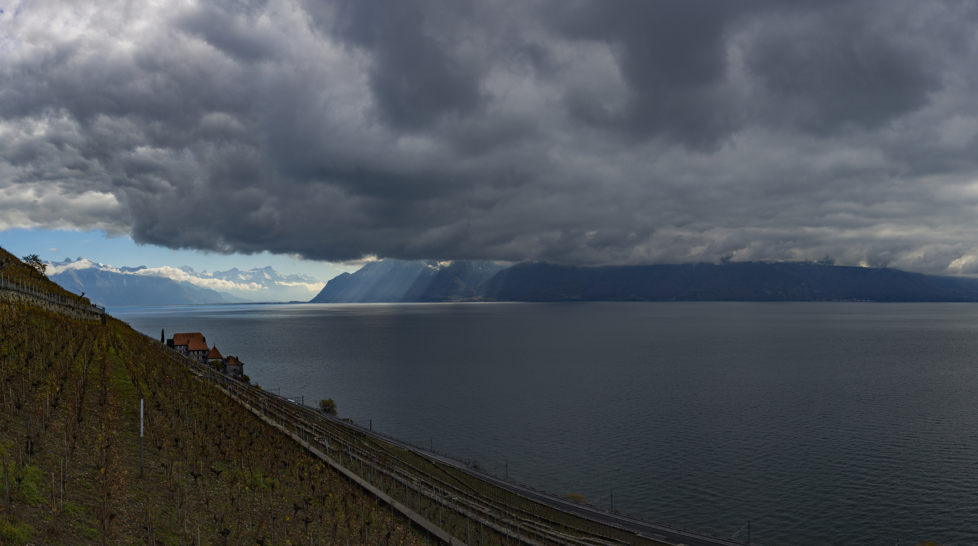 Stimmung über dem Genfersee