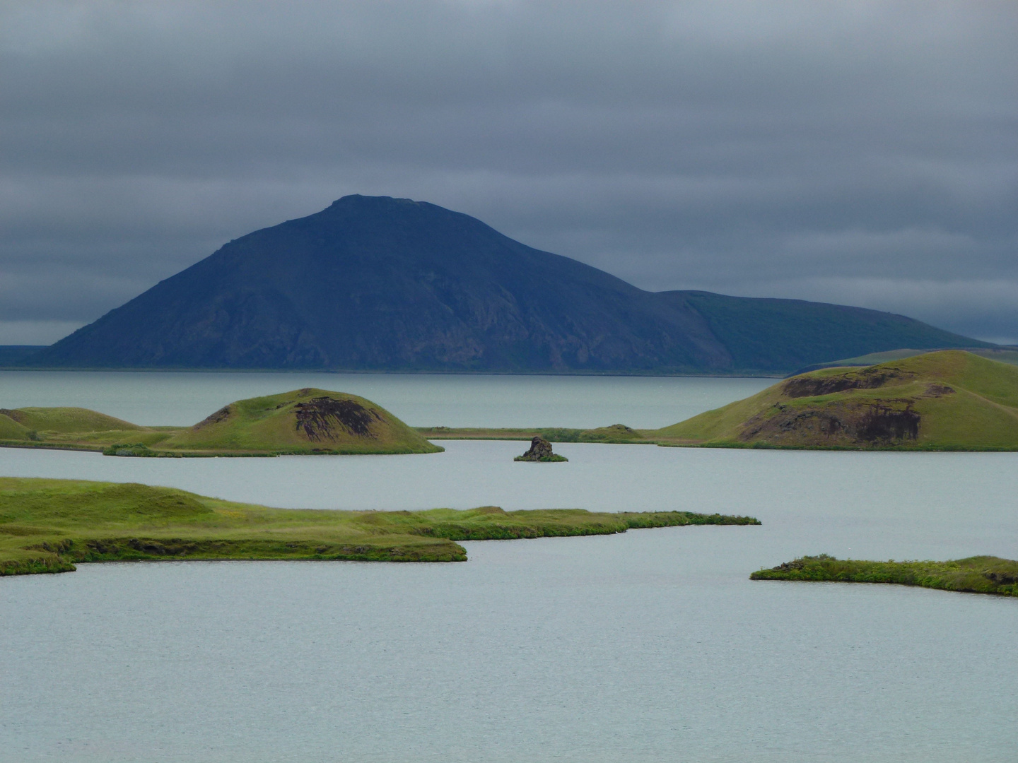 Stimmung über den Seen von Myvatn