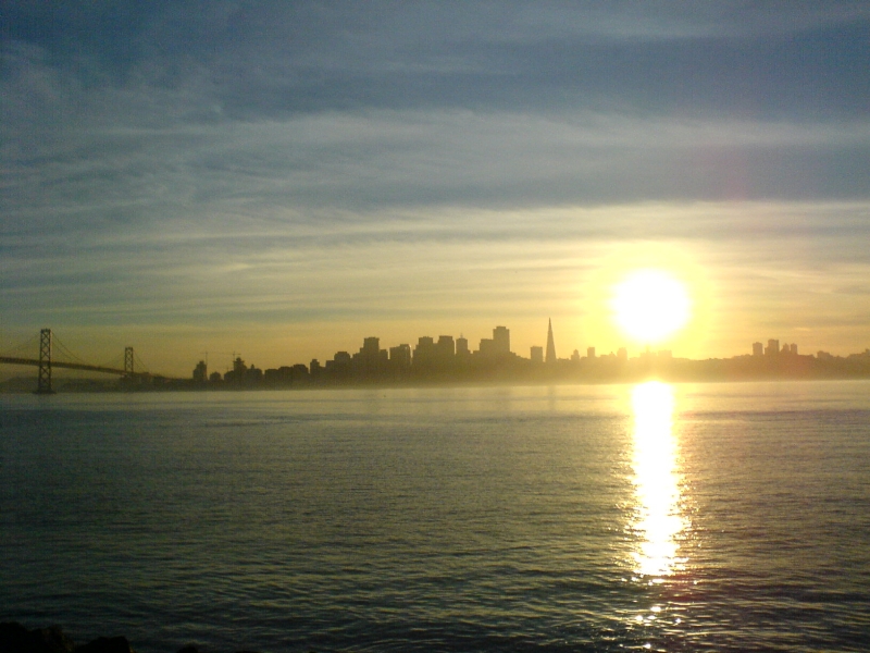 Stimmungsaufnahme 2. von 4 San Francisco Skyline