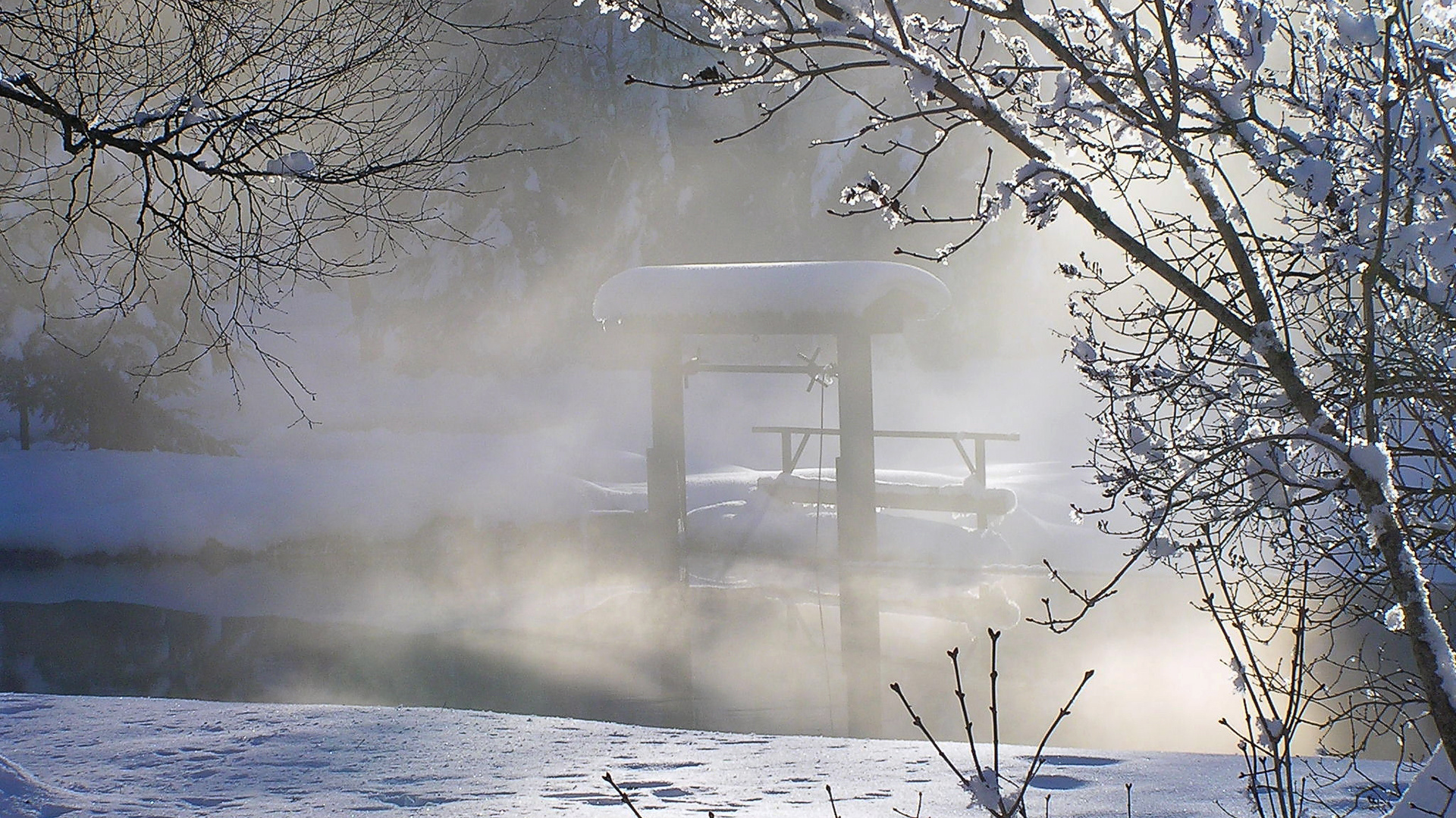 Stimmungsvoll war es an der Leitzach bei Sonne im Winter sehr oft....