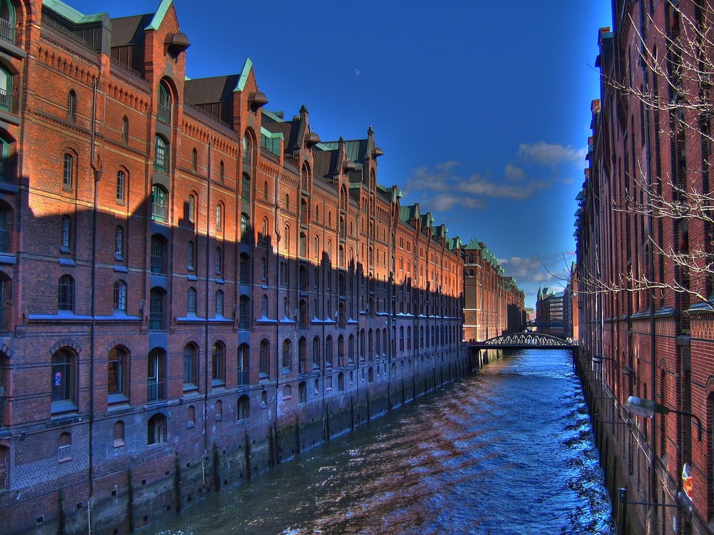 Stimmungsvolle Speicherstadt