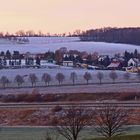 Stimmungsvoller Morgen über Köttewitz am 07.01. 2022...