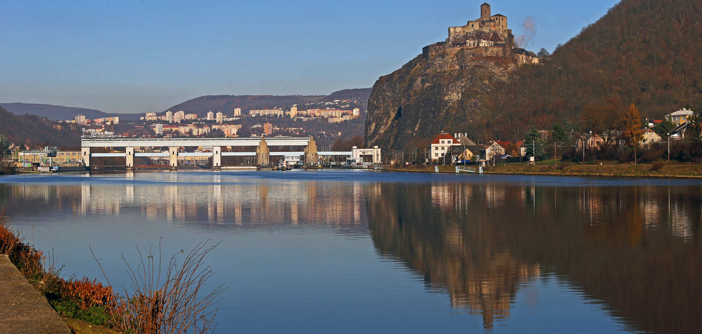 Stimmungsvoller Novemberausklang am Schreckenstein...