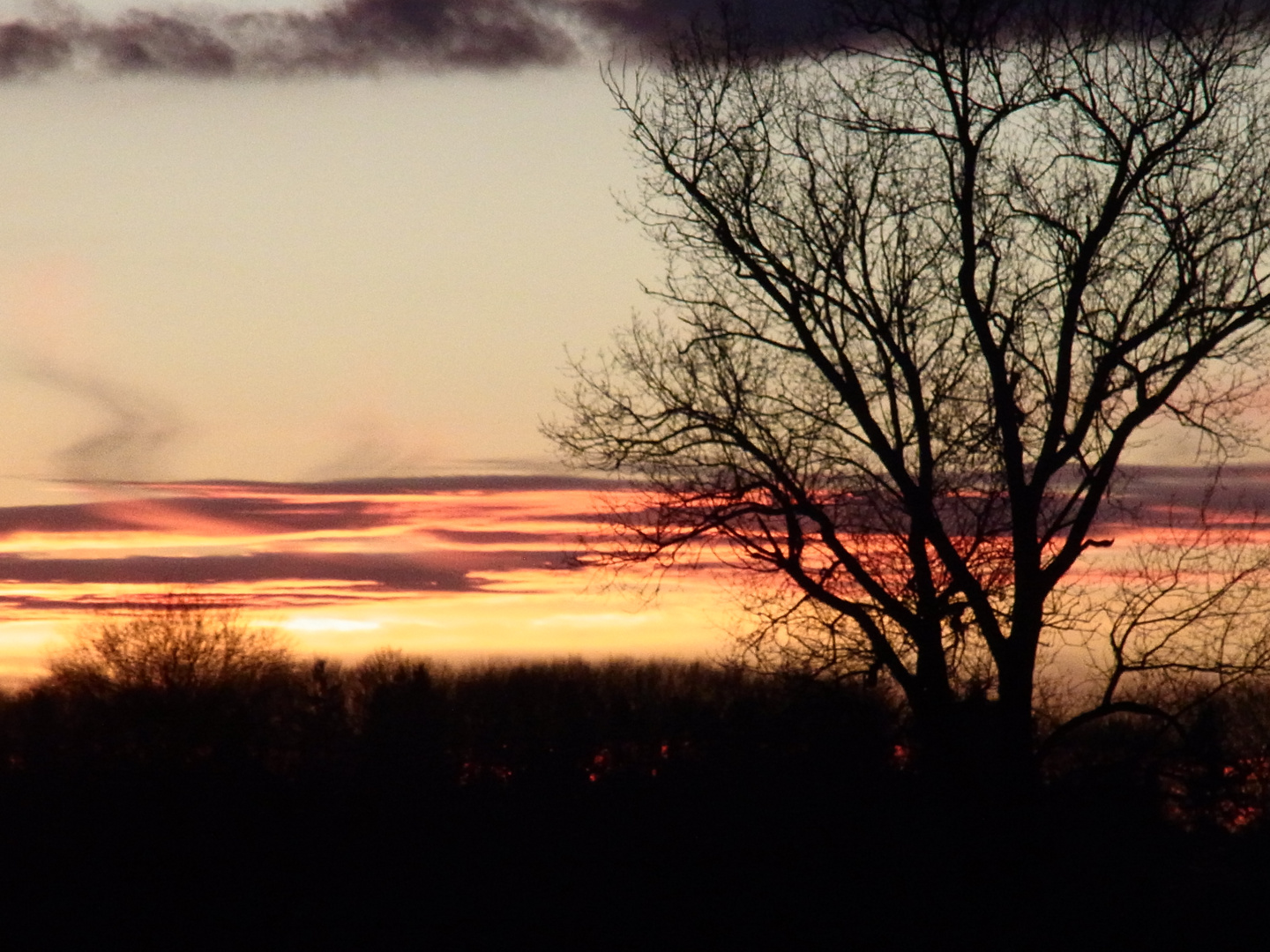 stimmungsvoller Sonnenuntergang