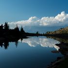 stimmungsvoller Spiegelsee