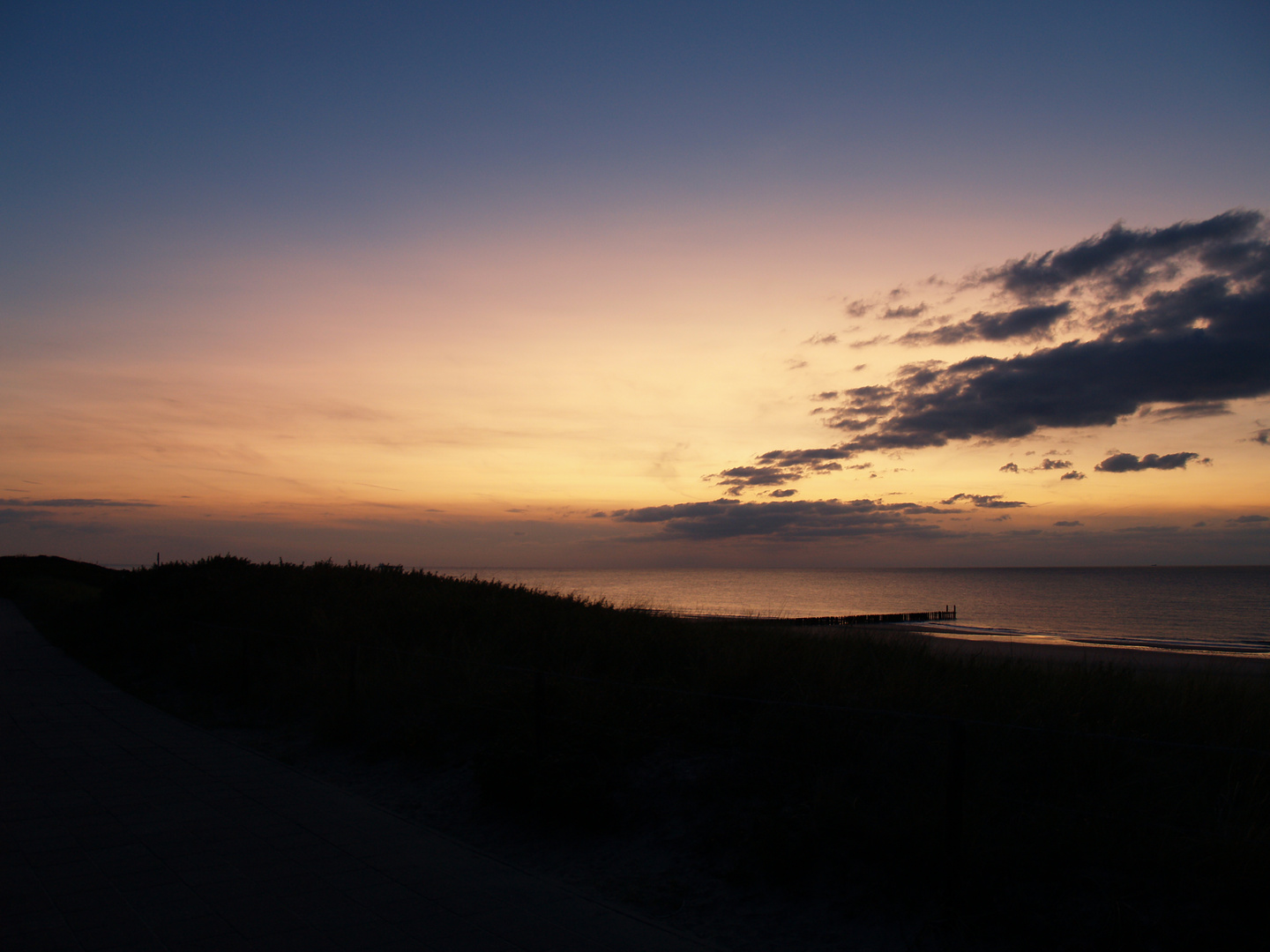 Stimmungsvolles Domburg am Abend