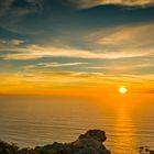 Stinson Beach, Sausalito CA __ Sonnenuntergang