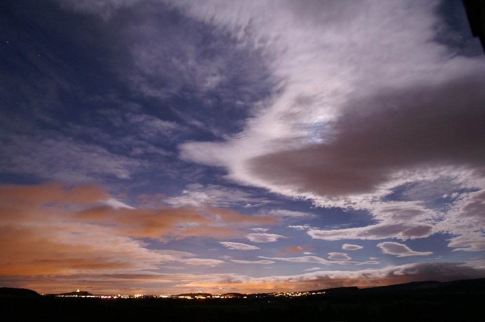 Stirling bei Nacht