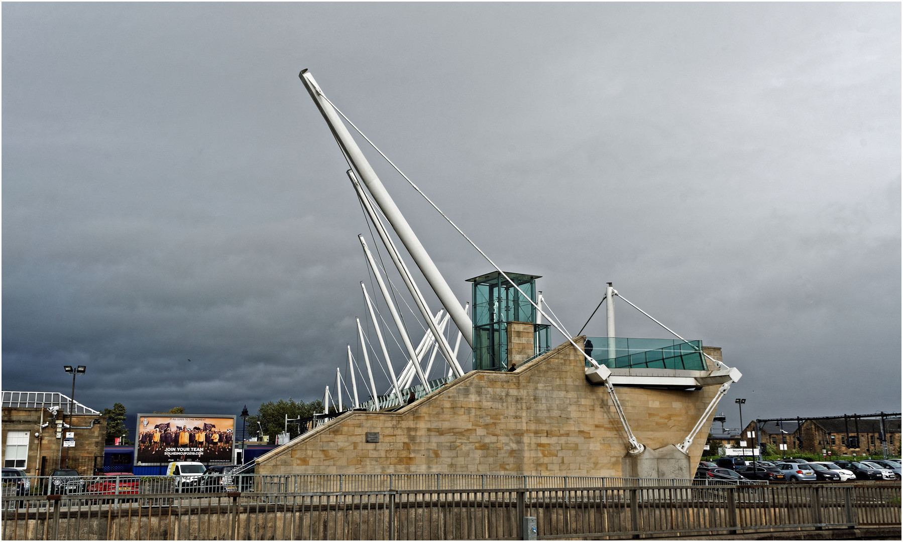 Stirling Forthside Footbridge 1