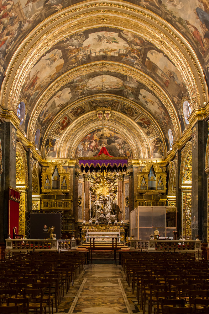 St.John`s Co-Cathedral in Valletta, Malta