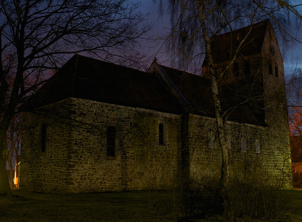 St.Maria Magdalena/Plötzky die Rückseite