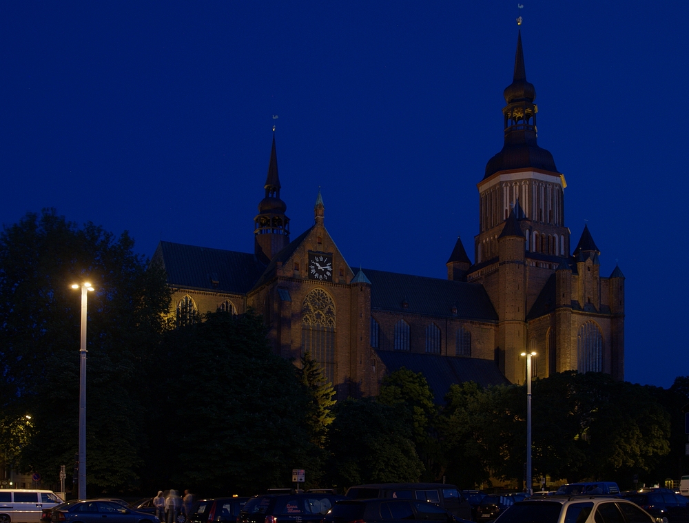 St.Marien in der Nacht