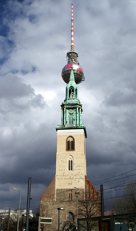 St.Marienkirche mit Aufsatz