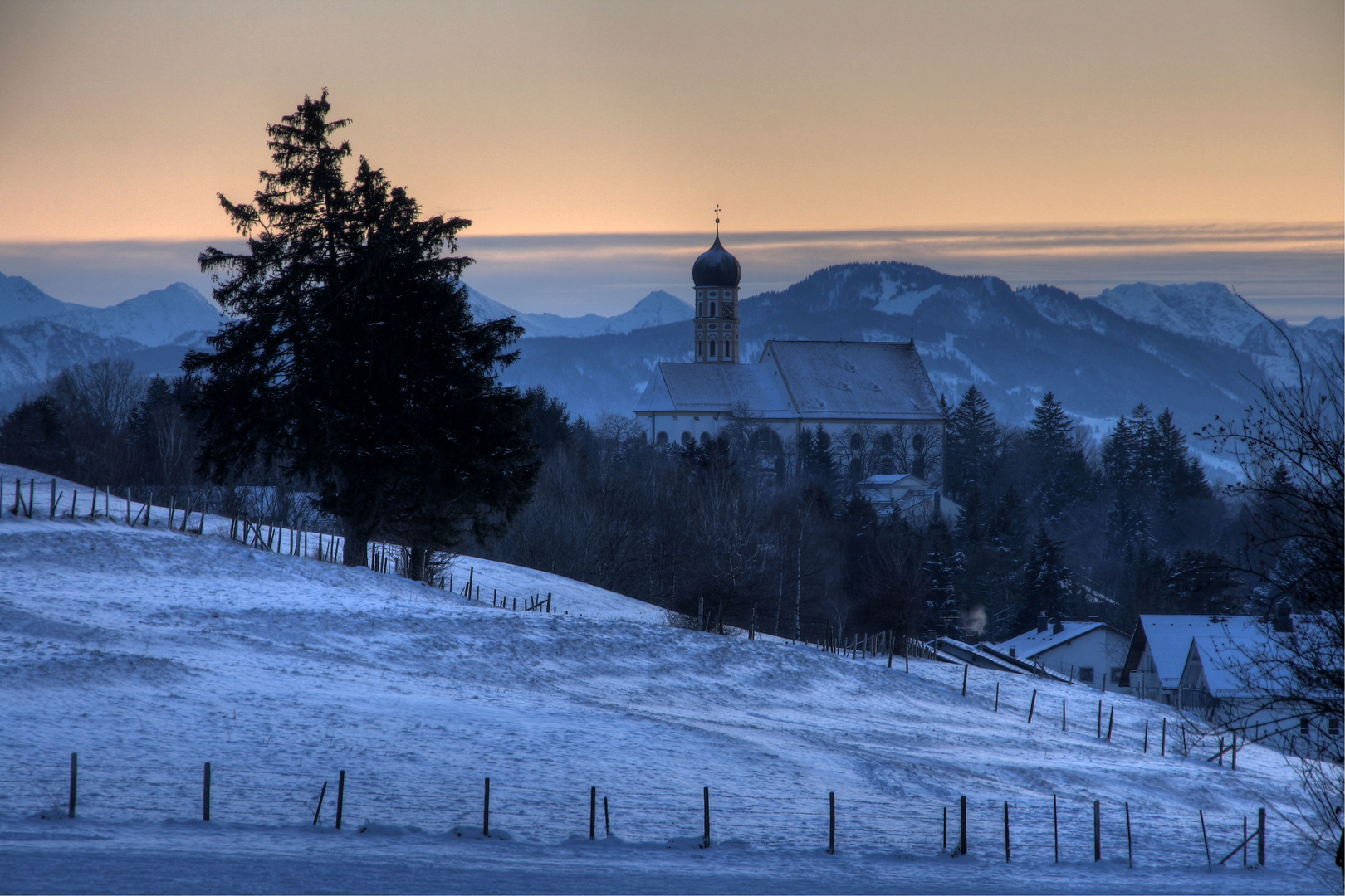 St.Martin bei Dämmerung