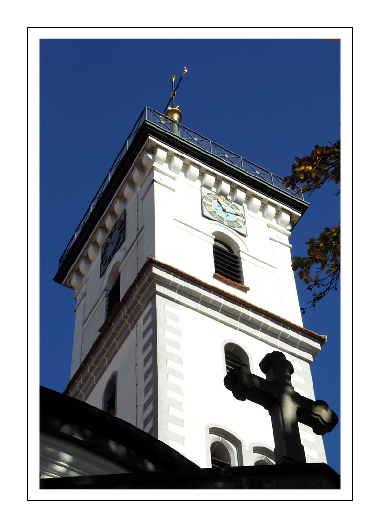 St.Martin Kirche Aulendorf Seite Innenhof