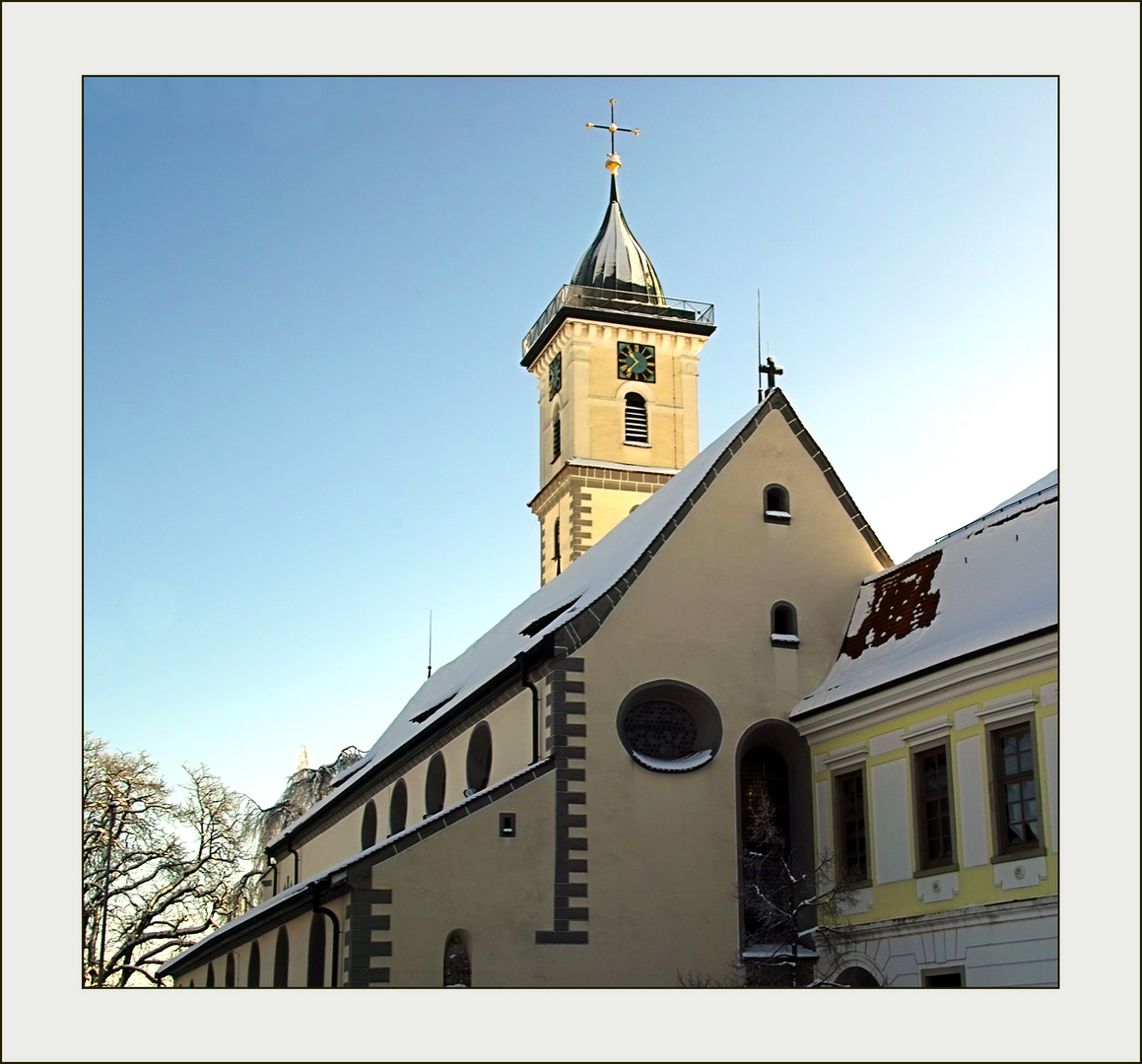 St.Martin Kirche Aulendorf Seitenansicht