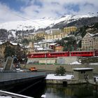 St.Moritz im Frühling (noch immer liegt Schnee)