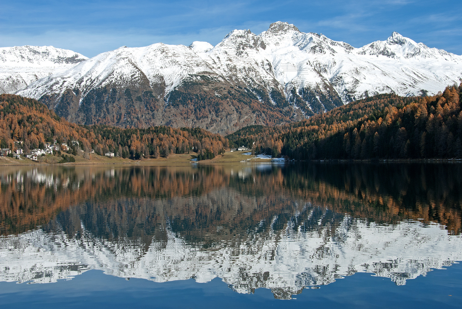 St.Moritzersee  04 10.11. Engadin Graubünden  CH