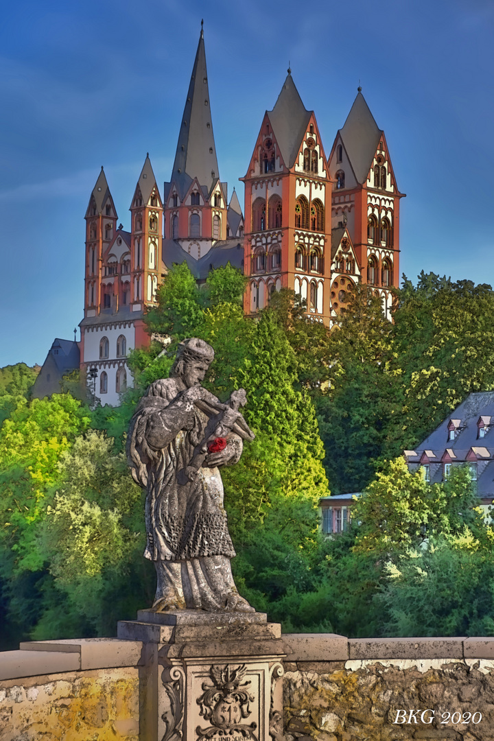 St.Nepomuk und Georgsdom Limburg II