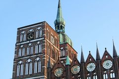 St.Nikolai und Rathaus in Stralsund