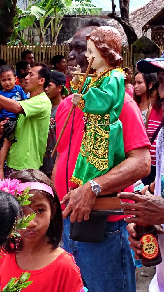 " Sto. Nino .... " , Ati - Ati 2015 in Ibajay - Aklan