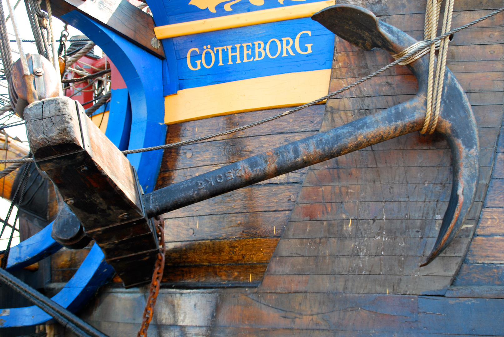 Stockanker der Kogge GÖTHEBORG