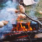 Stockbrot am Brotstock