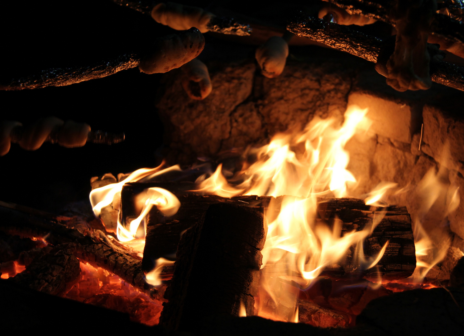 Stockbrot-Grillen