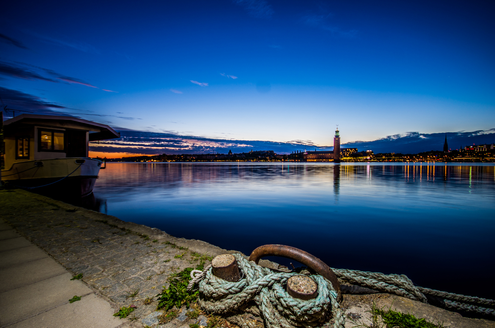 Stockholm am Abend