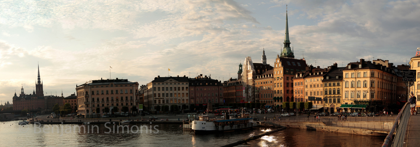 Stockholm am Abend