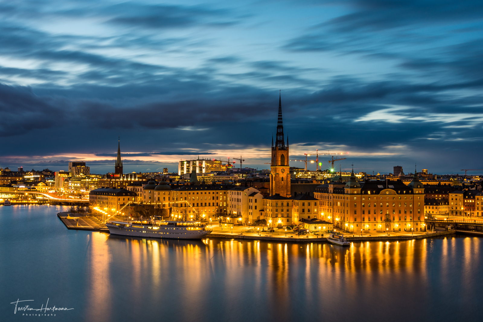 Stockholm at Blue Hour (Sweden)