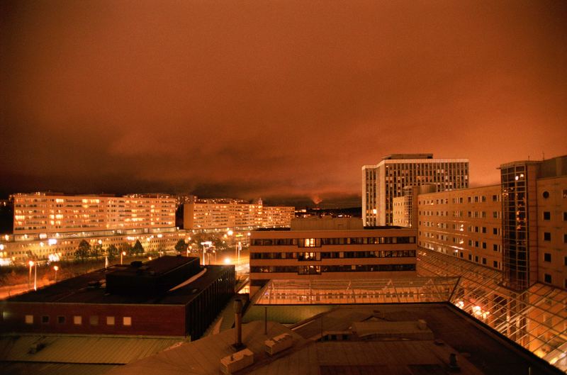 Stockholm at night