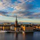 Stockholm at sunset (Sweden)