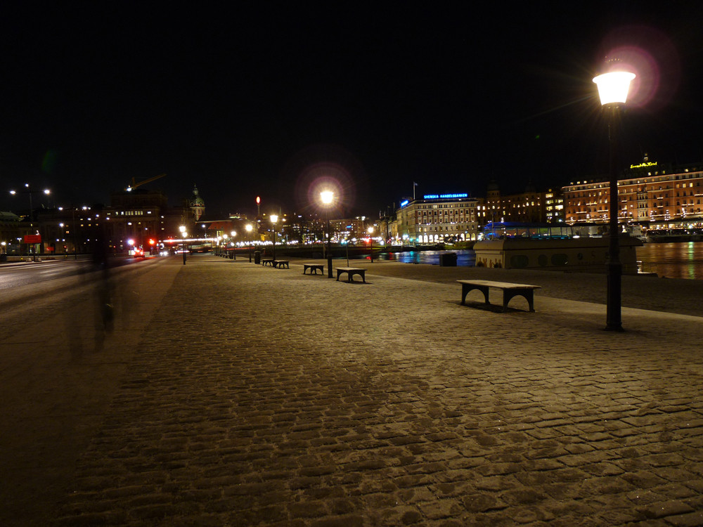 Stockholm bei Nacht