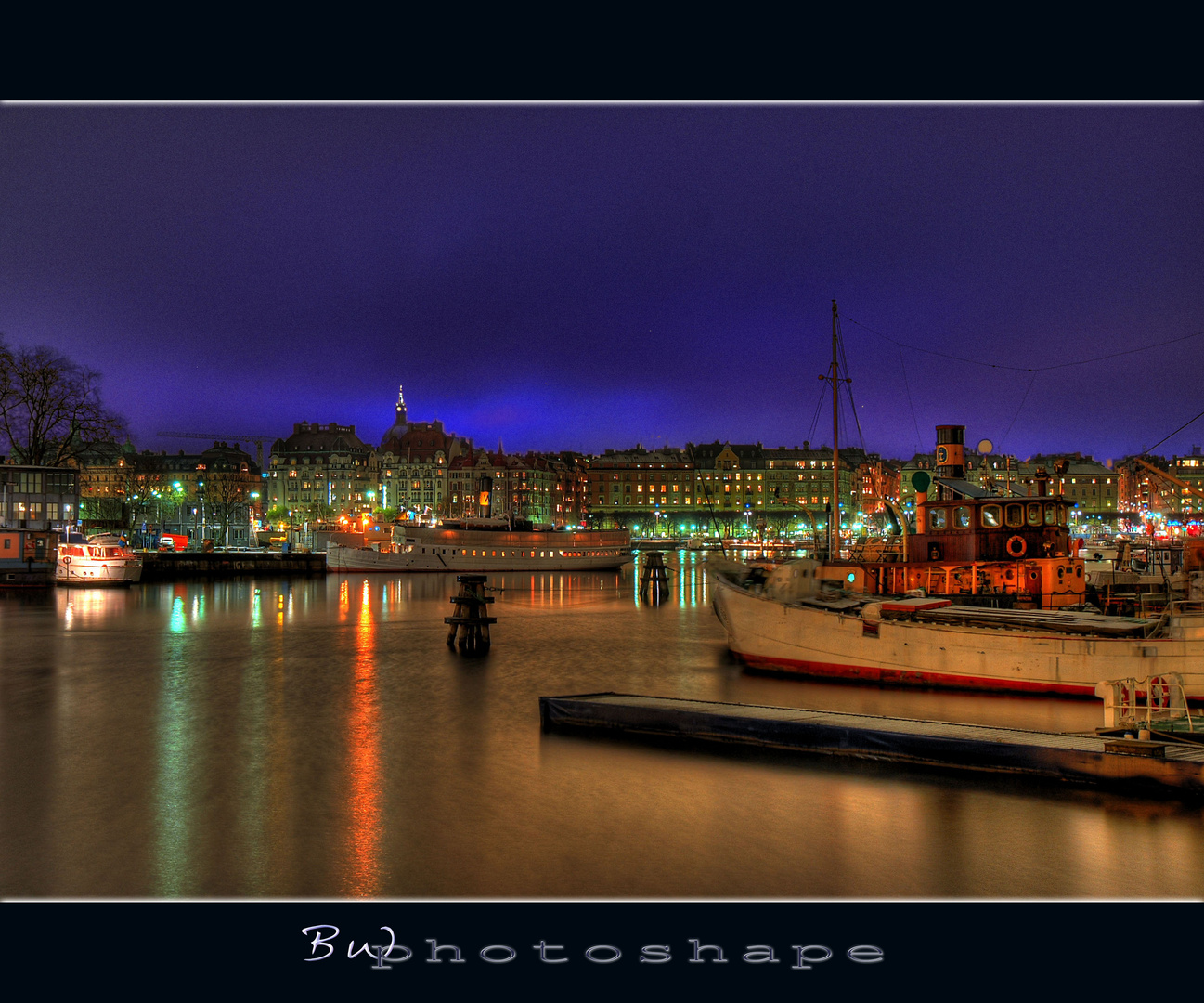 stockholm bei nacht