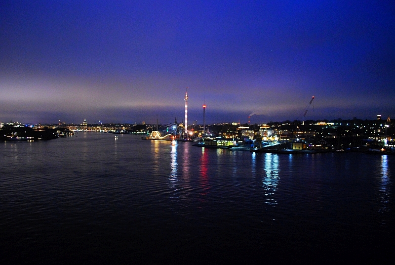 Stockholm bei Nacht