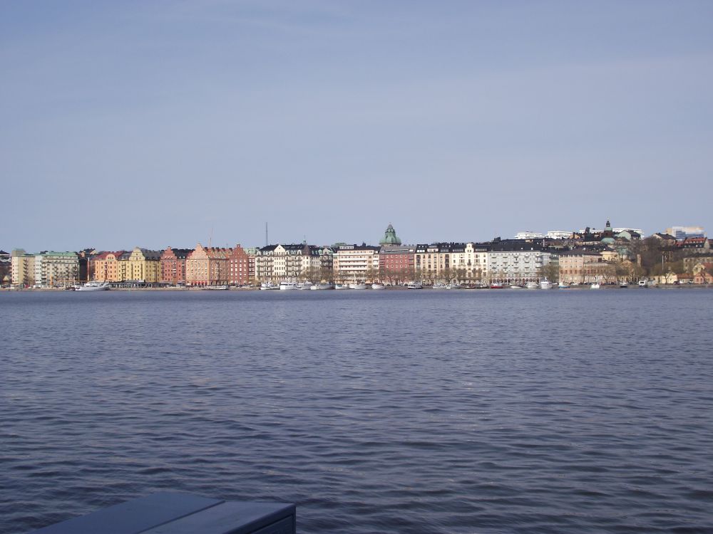 Stockholm - Blick auf Norr Mälarstrand.