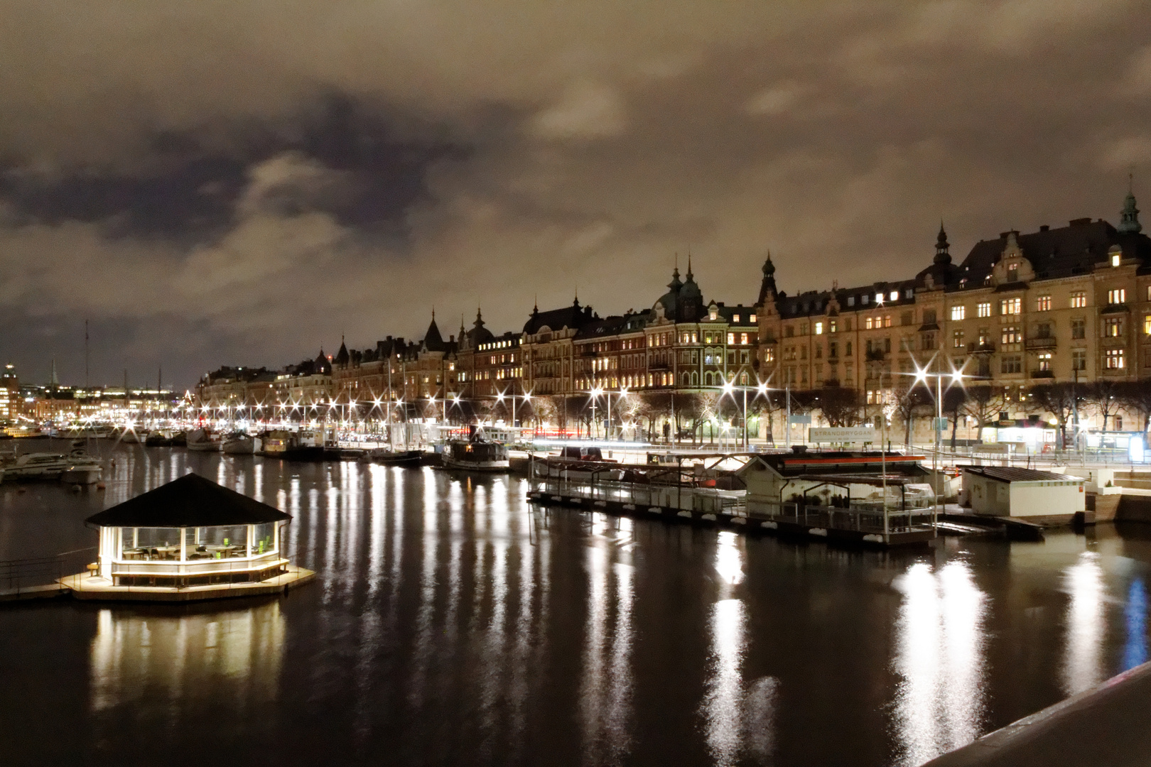 Stockholm - Blick Djurgardsbron Richtung Östermalm