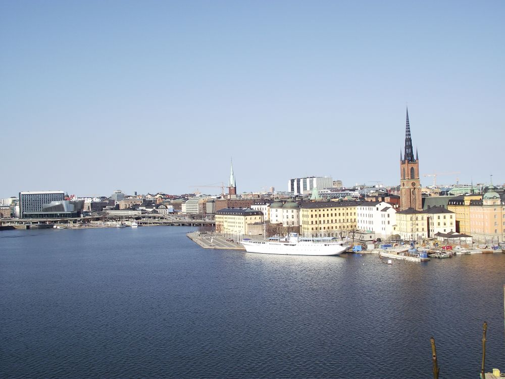 Stockholm - Blick vom Monteliusvägen