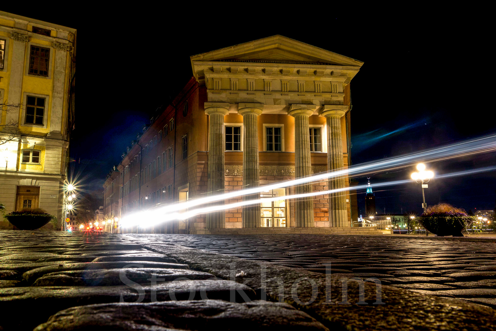 Stockholm by night