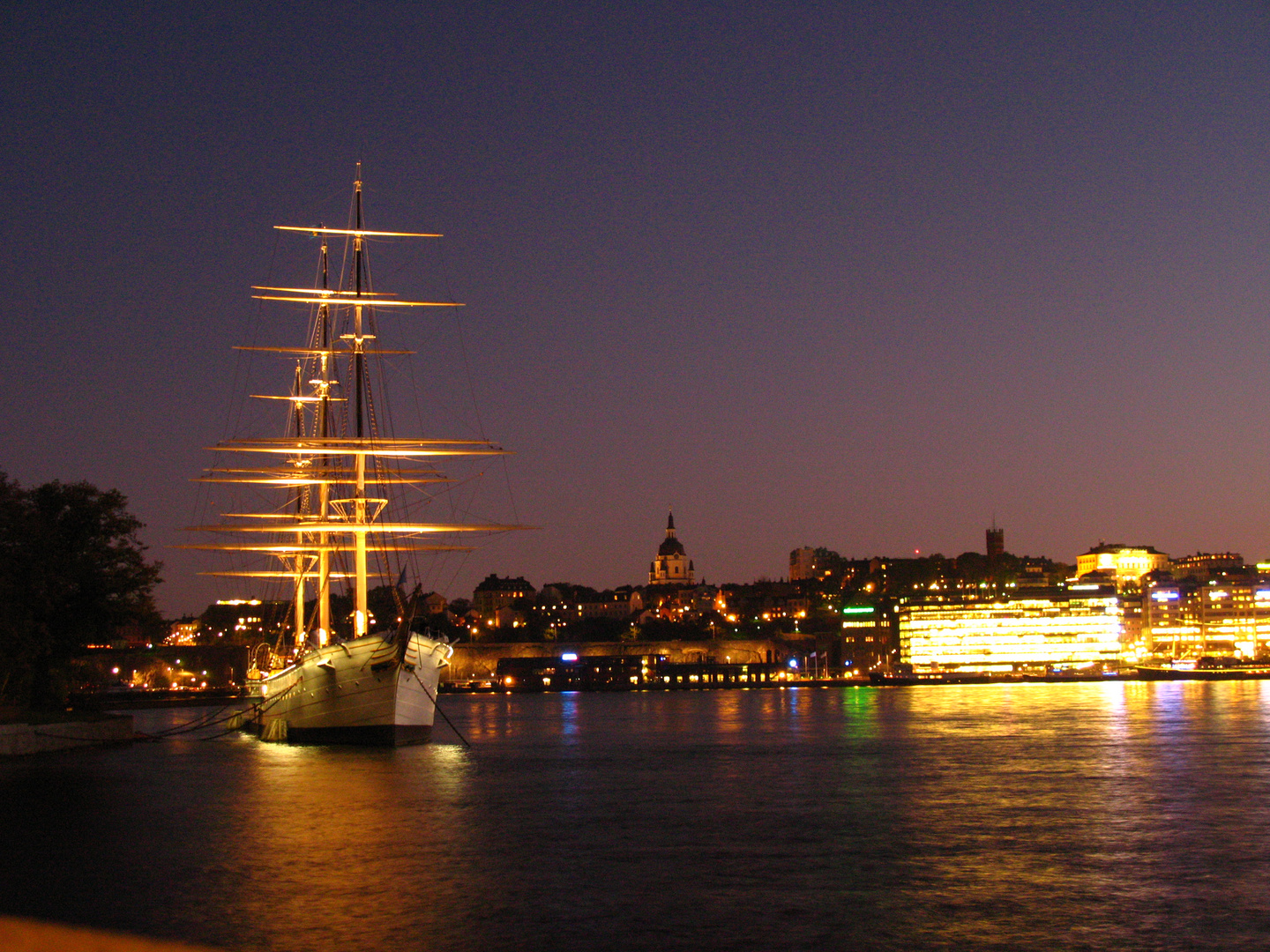 Stockholm by night!