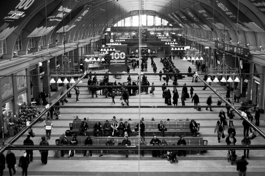 stockholm central station.